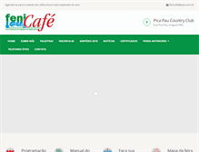 Tablet Screenshot of fenicafe.com.br
